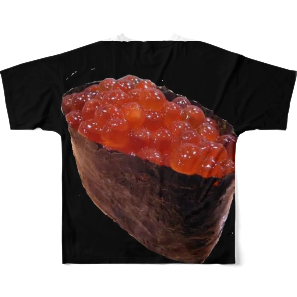 星空青井の一番好きな寿司ネタ All-Over Print T-Shirt :back
