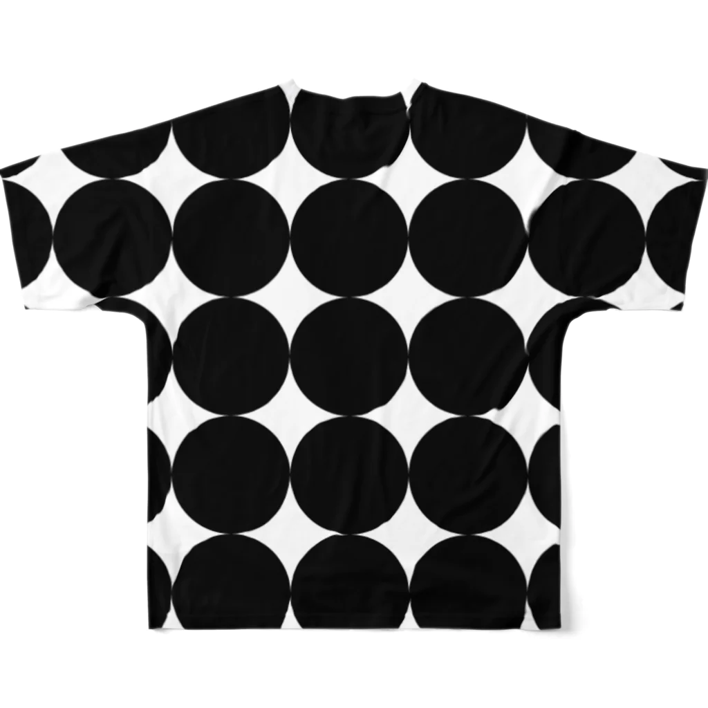 XREのドットなおんなのこ All-Over Print T-Shirt :back