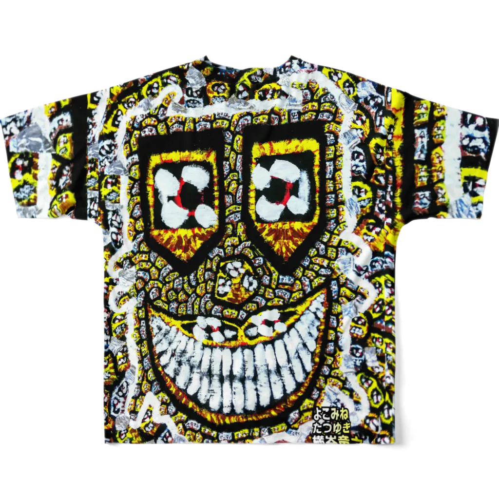 横岑竜之(よこみねたつゆき)の狂気のsmilemonster♥ All-Over Print T-Shirt :back