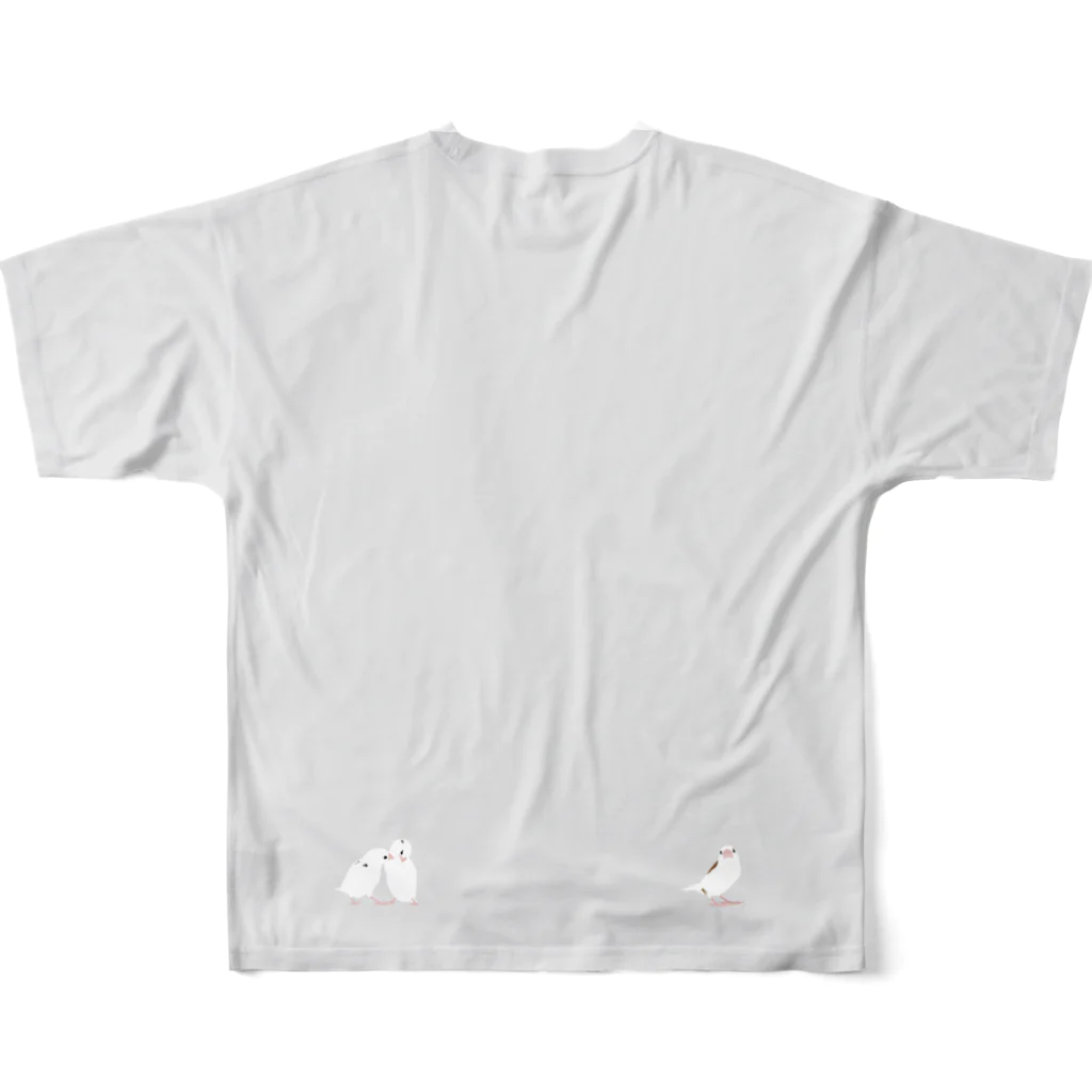 十姉妹な店のじゅうしまつ All-Over Print T-Shirt :back