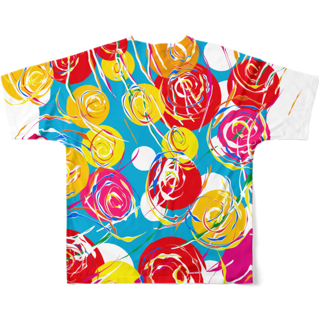 AGOAのyo-yo All-Over Print T-Shirt :back