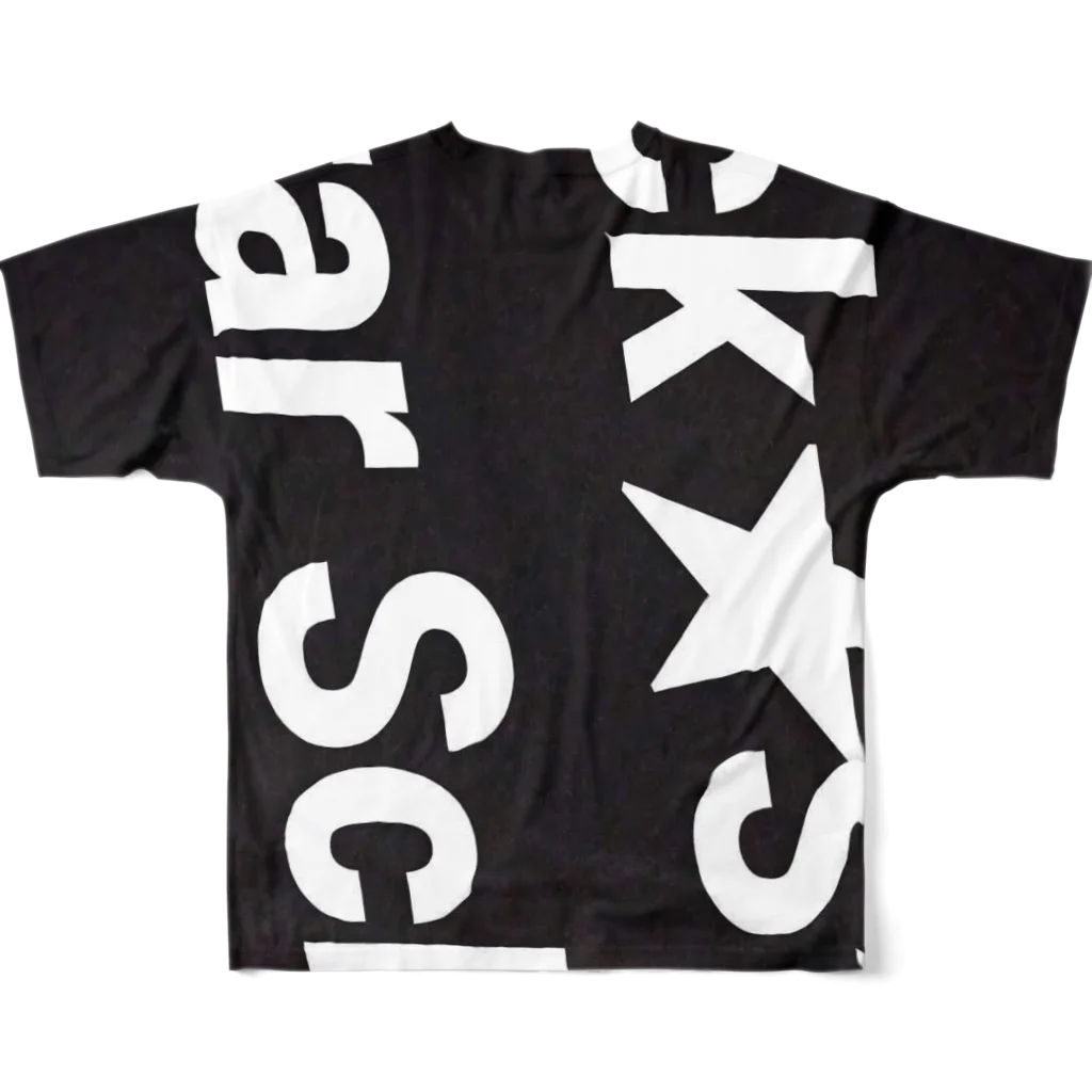 Rock★Star Guitar School 公式Goodsのロック★スターBOYs All-Over Print T-Shirt :back