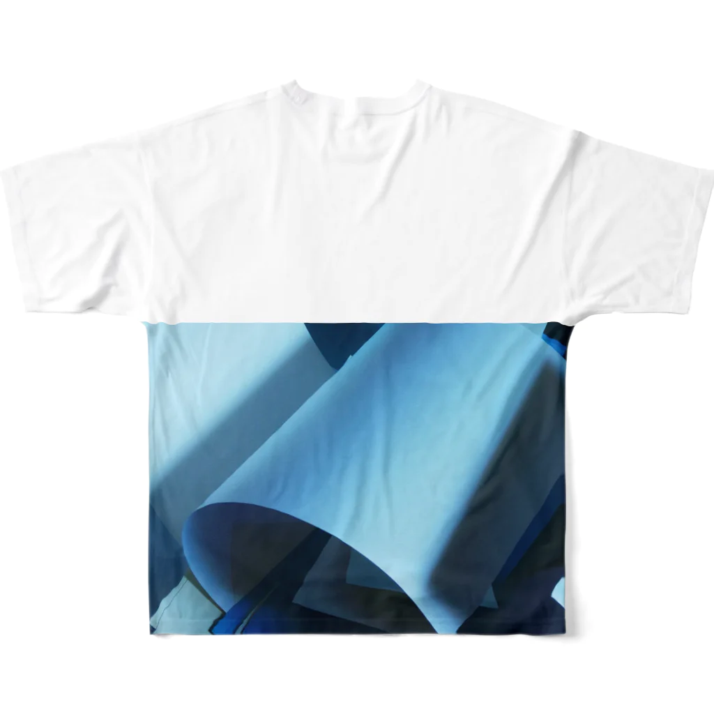 PEP44 SHOPのWave Paper フルグラフィックTシャツの背面