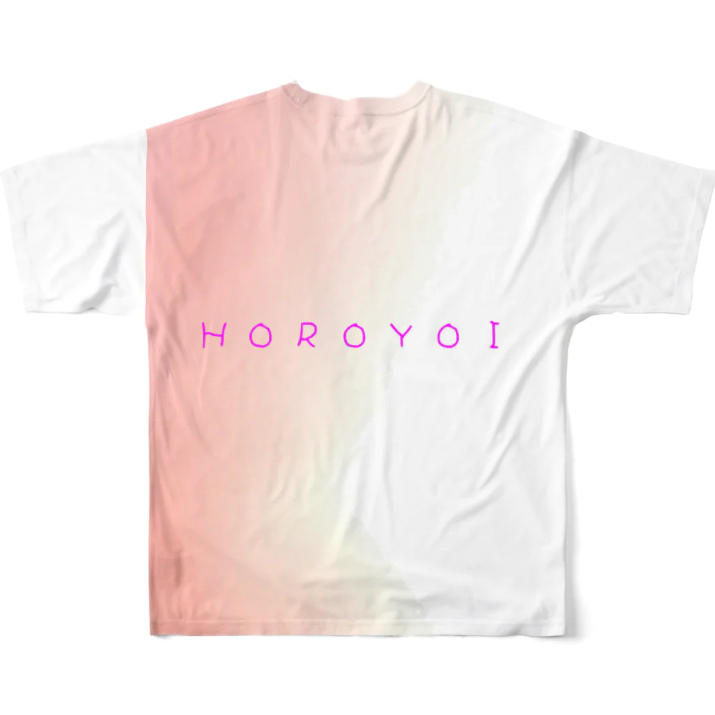 kai_0306のＨＯＲＯＹＯＩ フルグラフィックTシャツの背面