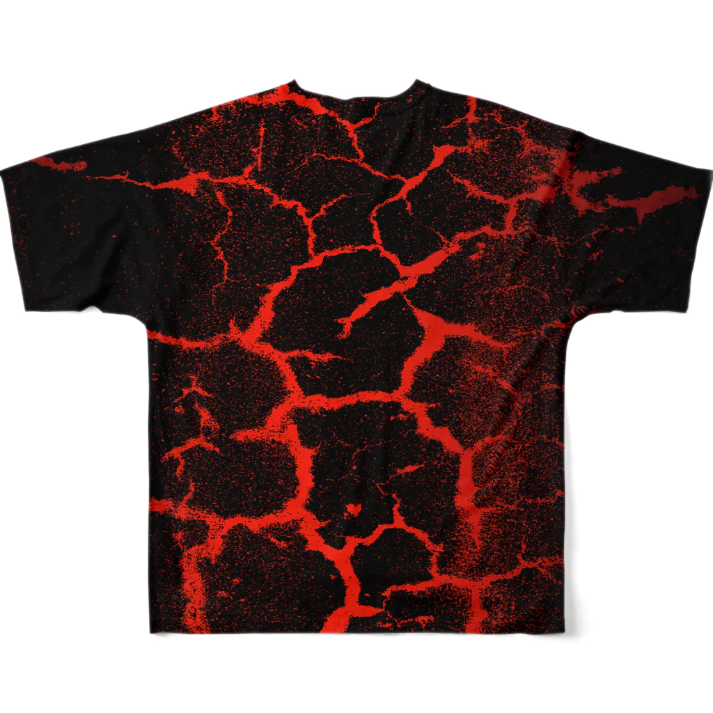  1st Shunzo's boutique の脱皮の兆候 　level 2 All-Over Print T-Shirt :back