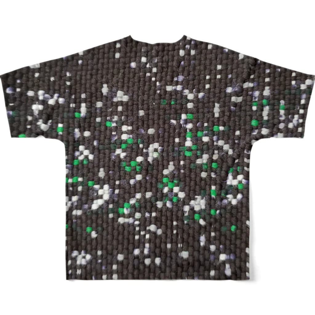 カヨラボ　スズリショップの雪と翠／カヨサトーTX All-Over Print T-Shirt :back