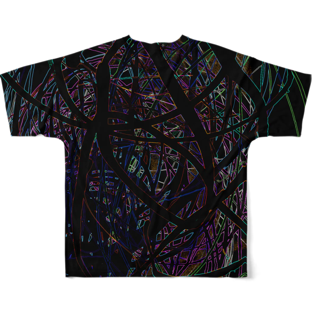 AngelRabbitsの降臨 All-Over Print T-Shirt :back