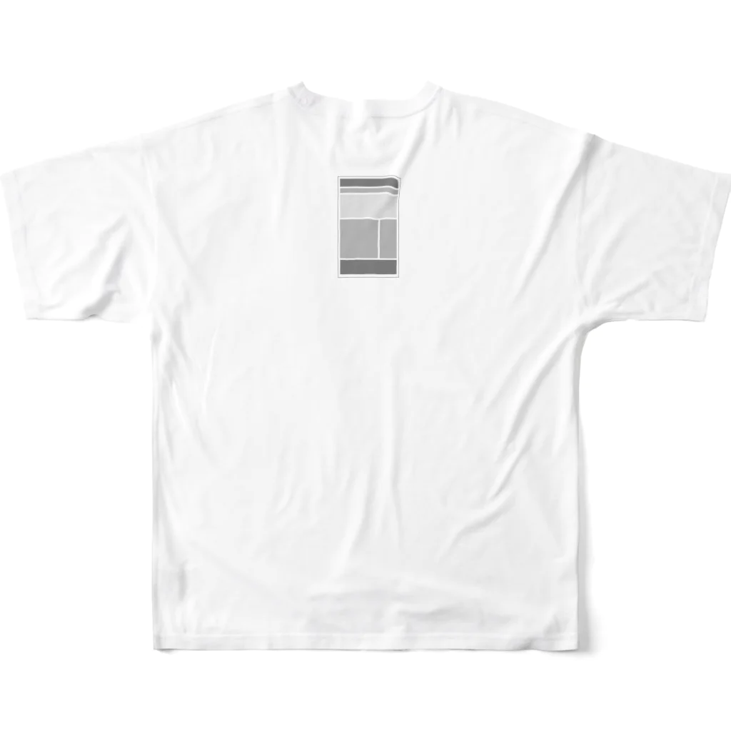 Designshop-UMEZOのWebデザイン-2 フルグラフィックTシャツの背面
