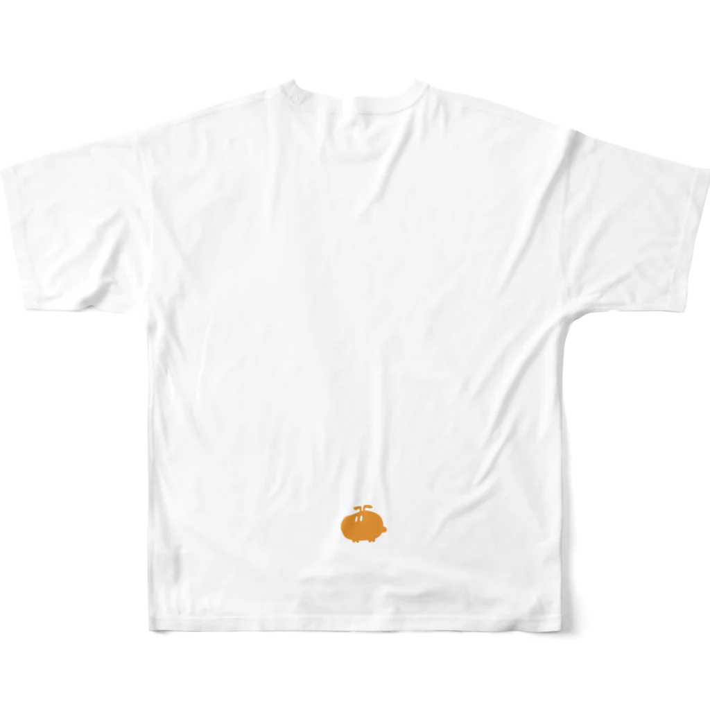 waponショップのwapon フルグラフィックTシャツの背面