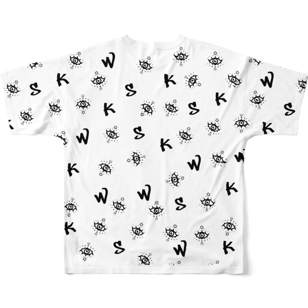 SOWAKAのSOWAKA mono  All-Over Print T-Shirt :back