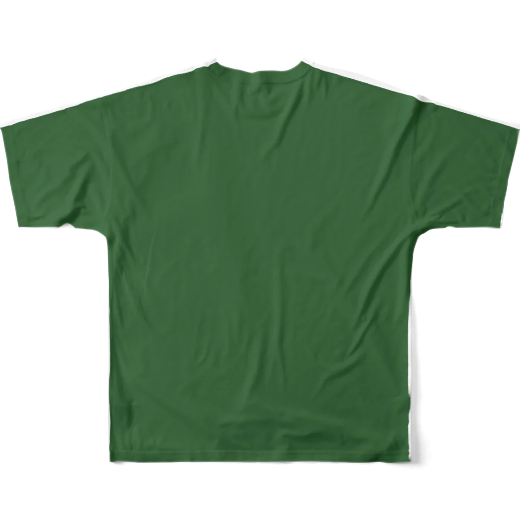 Naoka_のI am camper な ネコちゃん All-Over Print T-Shirt :back