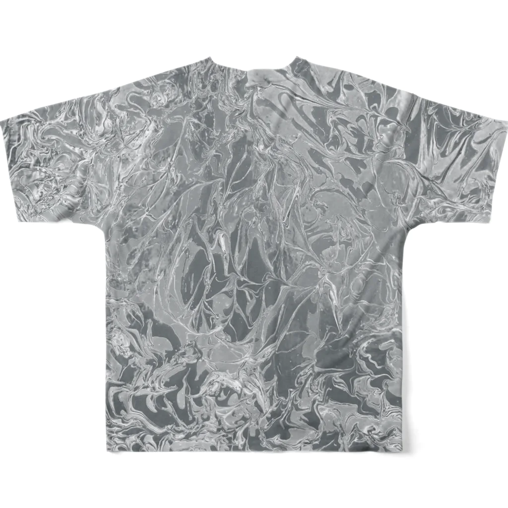 兎派の渦(uzu)/aimai color_#2 フルグラフィックTシャツの背面