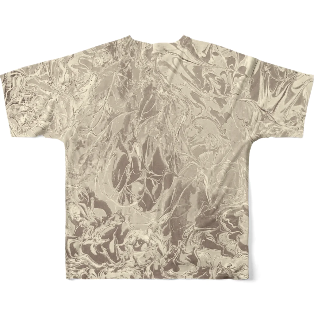 兎派の渦(uzu)/aimai color_#5 フルグラフィックTシャツの背面