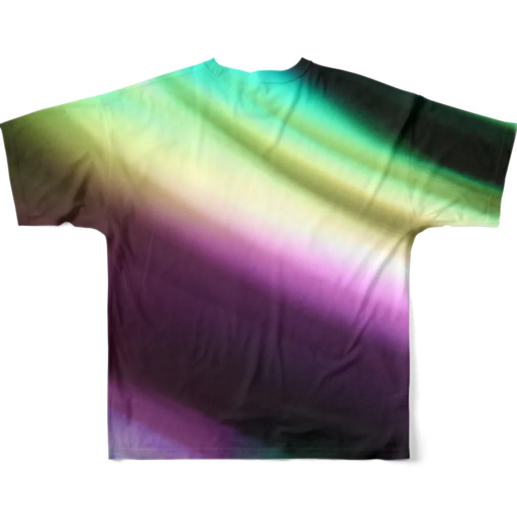 UNIVERSEの斜虹 All-Over Print T-Shirt :back