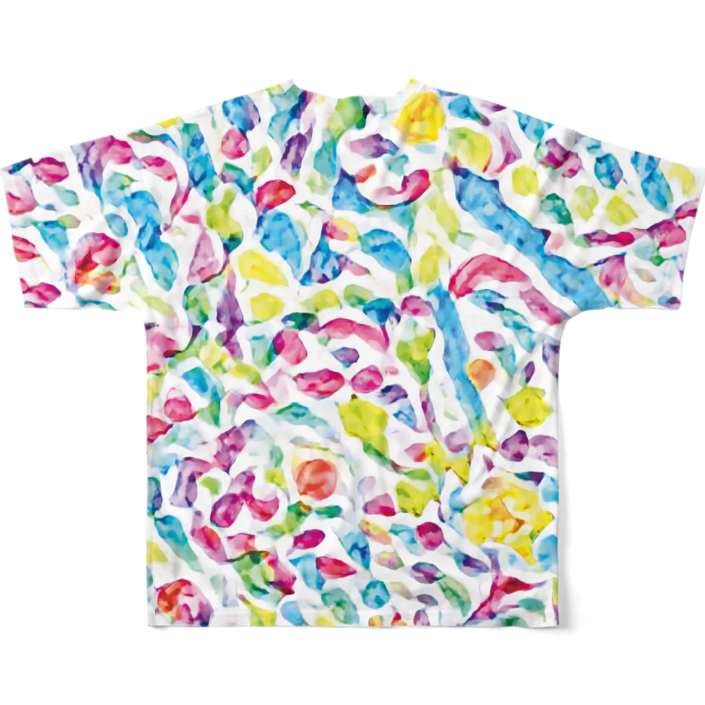 MomenTees ANNEXのbe(e) happy All-Over Print T-Shirt :back