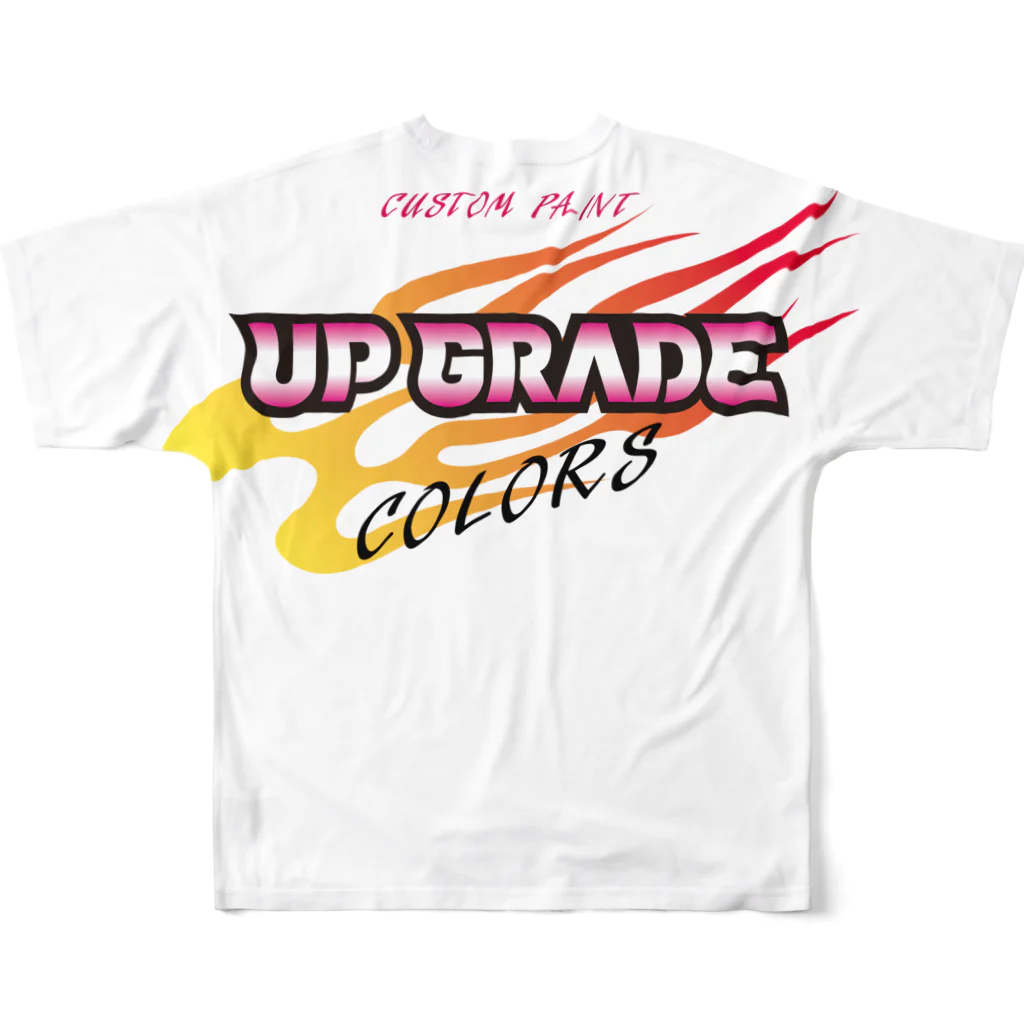 UP GRADE COLORSのアップグレードカラーズ All-Over Print T-Shirt :back