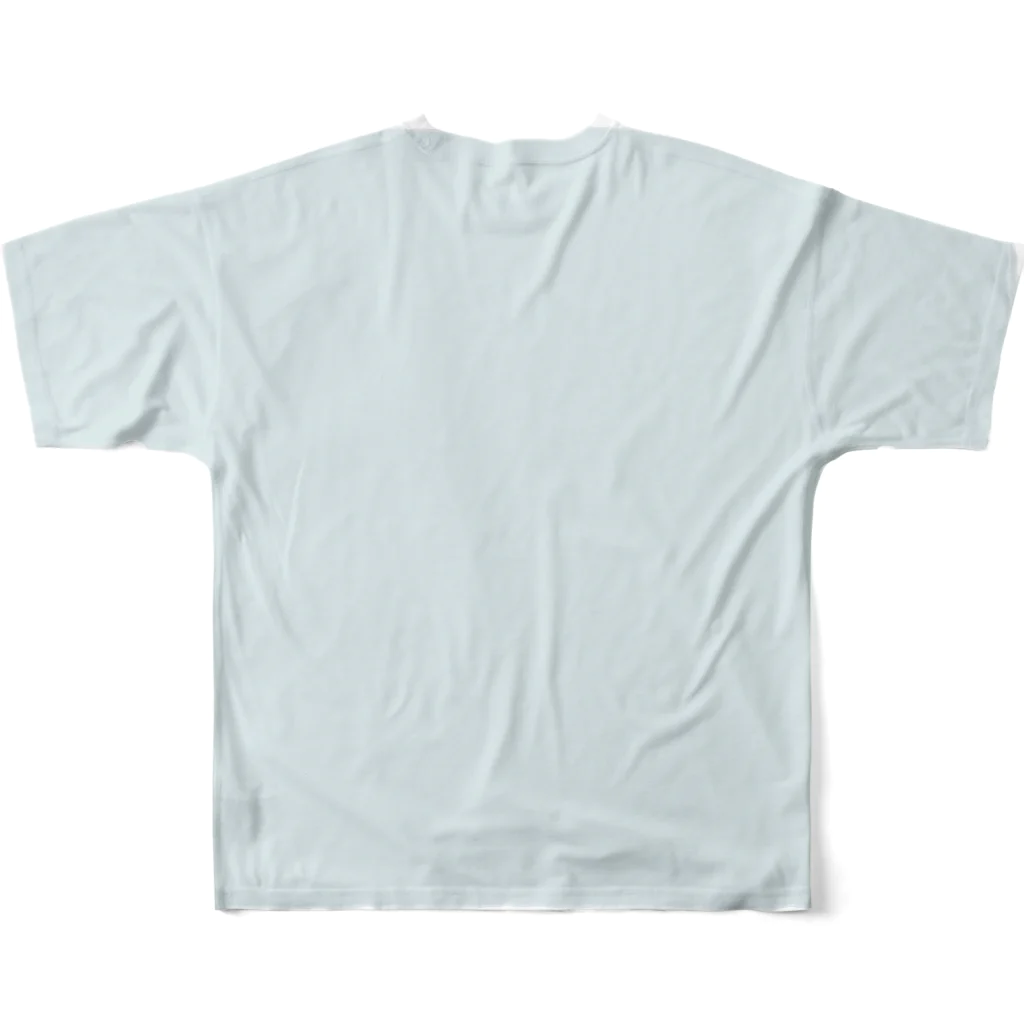 七味亭のワタリガニ All-Over Print T-Shirt :back