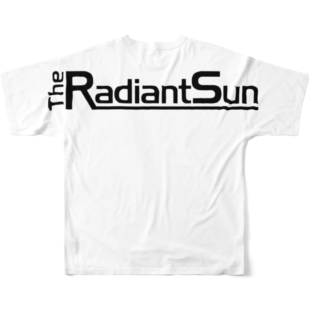 THE RADIANT SUNのTHE RADIANT SUN ～calif✮surf～ フルグラフィックTシャツの背面