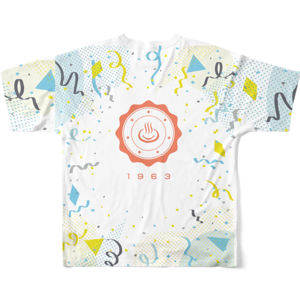 温泉旅館 七沢荘【公式】のななみちゃん All-Over Print T-Shirt :back