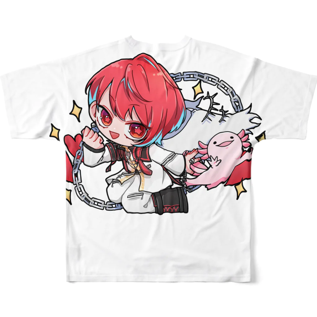 TwinTalesの激ヤバフルグラTシャツB フルグラフィックTシャツの背面