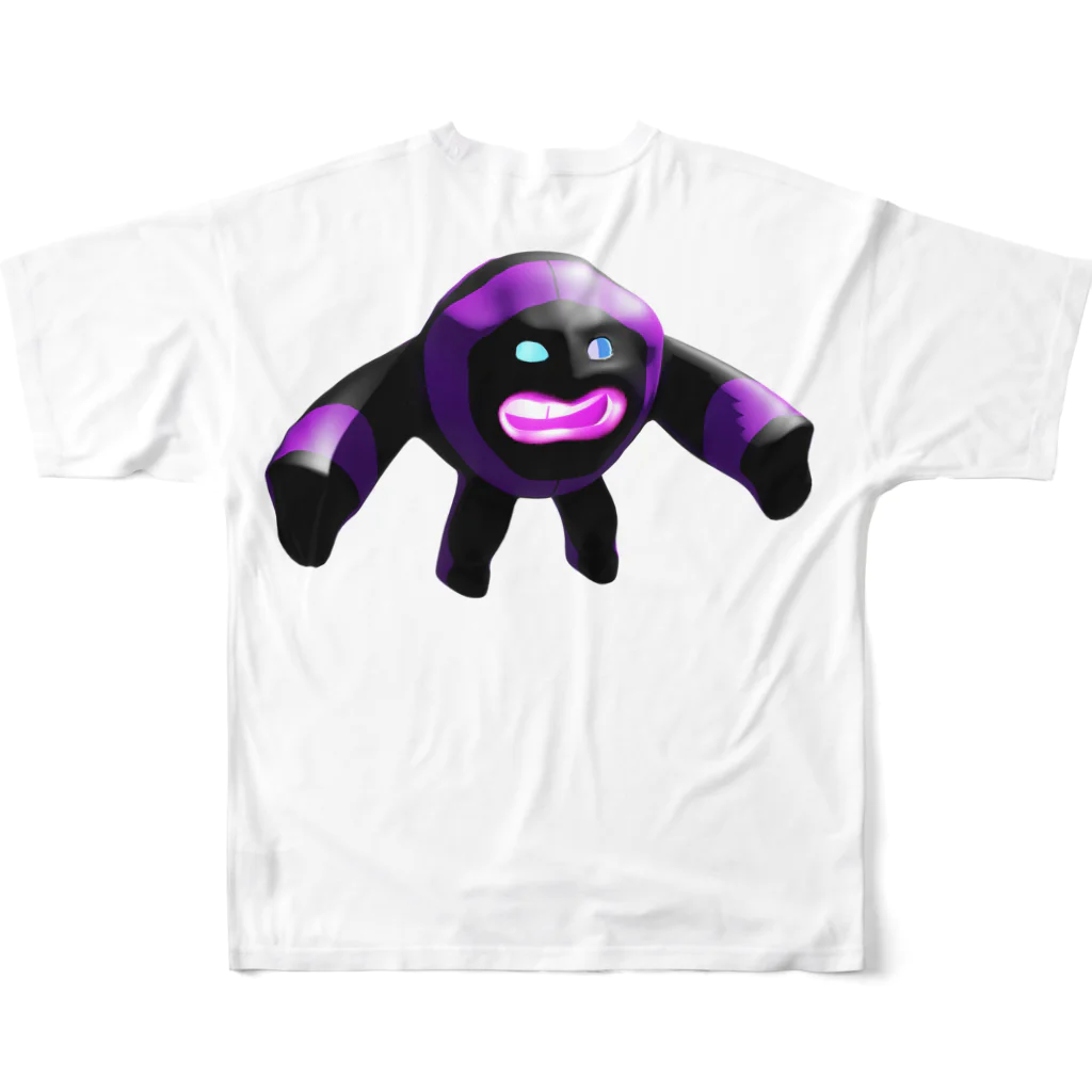 犬ノハナの毒ボーイ01 All-Over Print T-Shirt :back