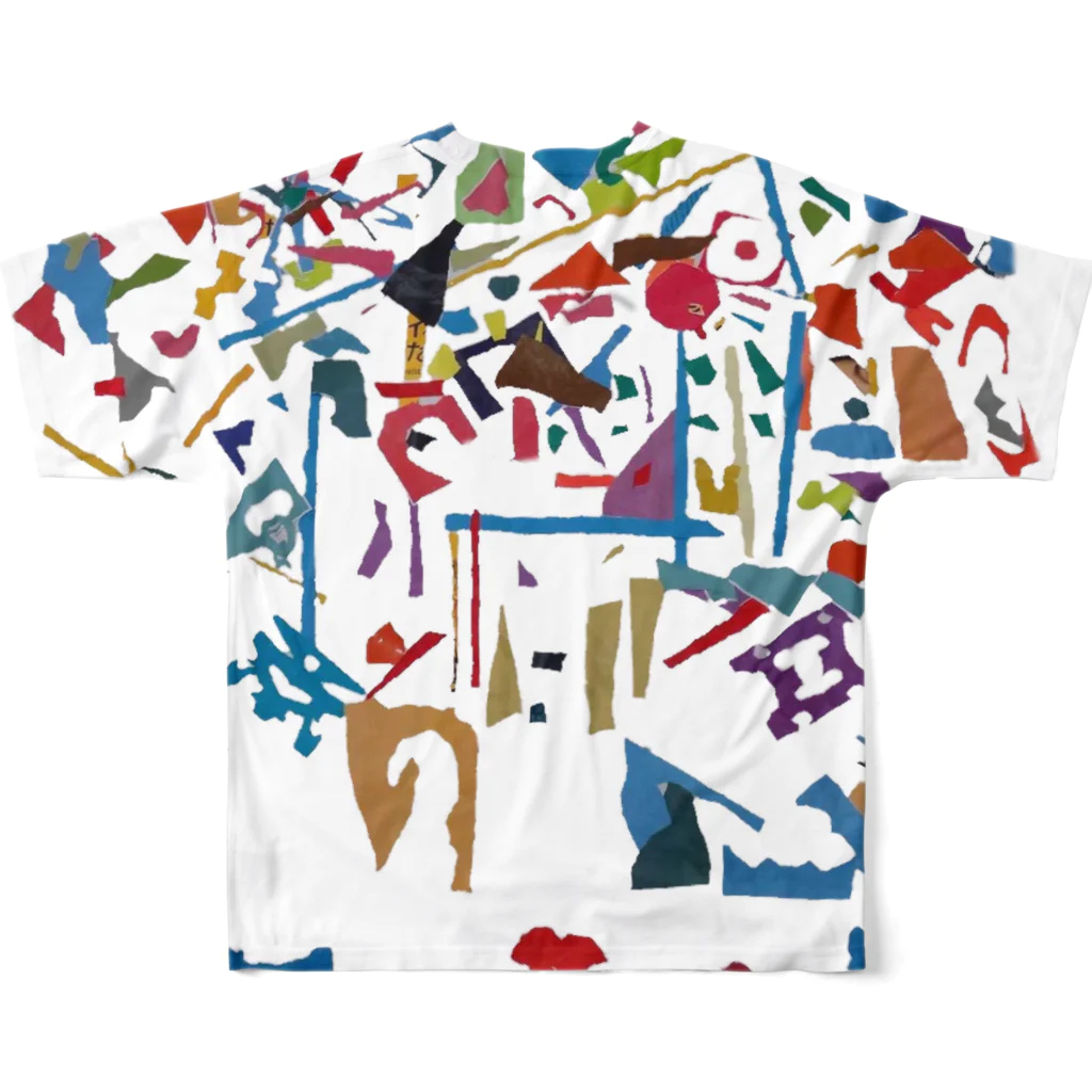 オリジナルアートのオリジナルデザイン All-Over Print T-Shirt :back