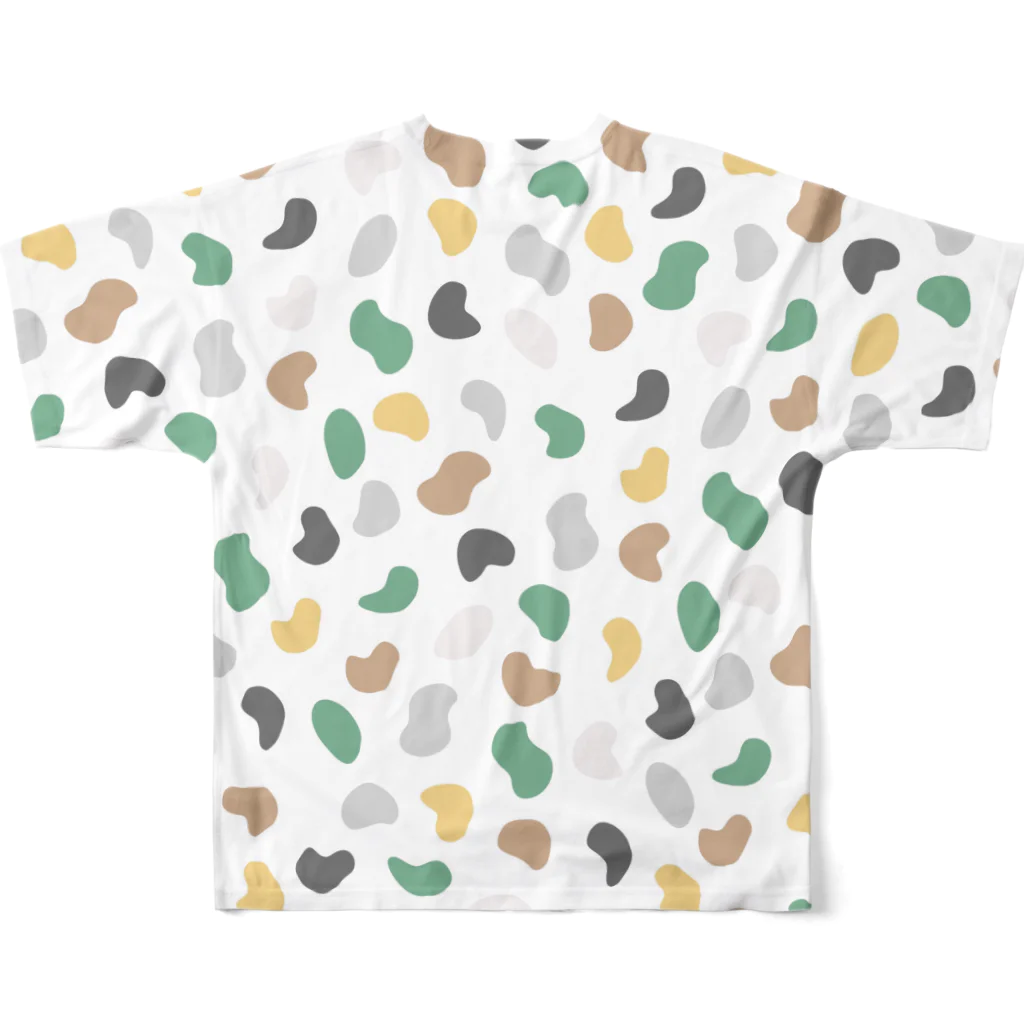 kennosuke-artのkamo#2 All-Over Print T-Shirt :back