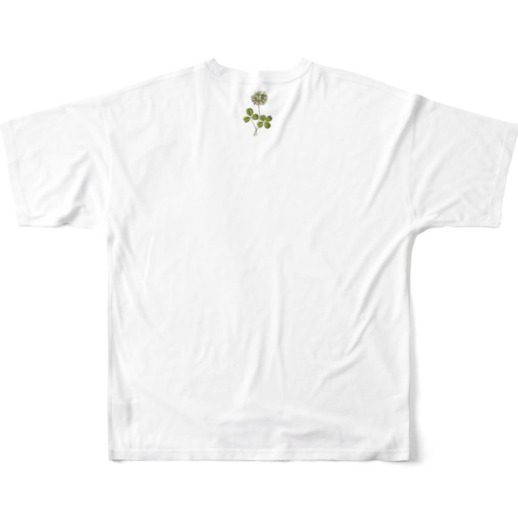 海賊猫 cocoの『ポラーノの広場』宮沢賢治・作📖 All-Over Print T-Shirt :back