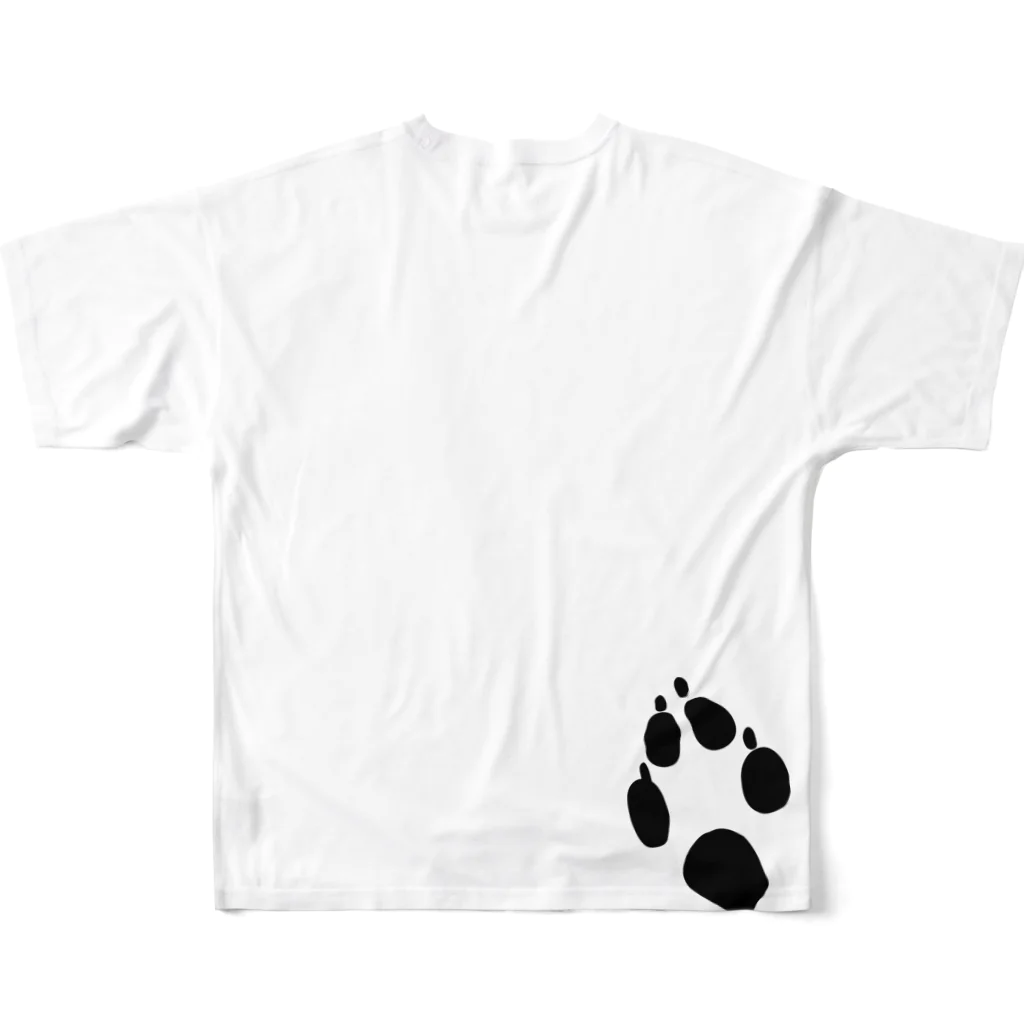 toejanssonのFox All-Over Print T-Shirt :back