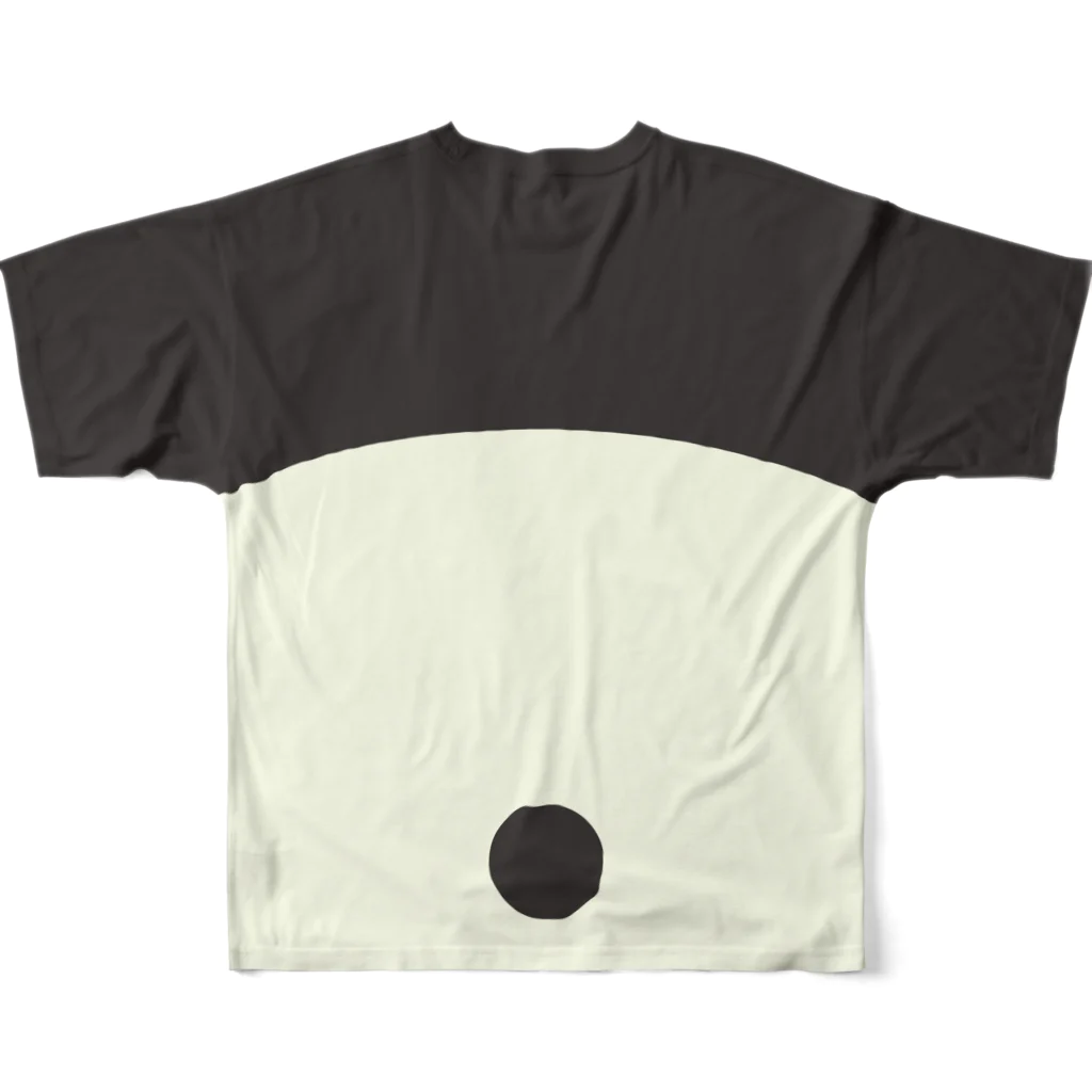 Siderunの館 B2の『うさンダ フルグラフィックTシャツだよ！さげみちゃん ①』 All-Over Print T-Shirt :back