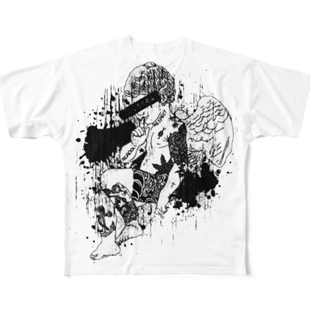 LIBERATのIm xxw All-Over Print T-Shirt