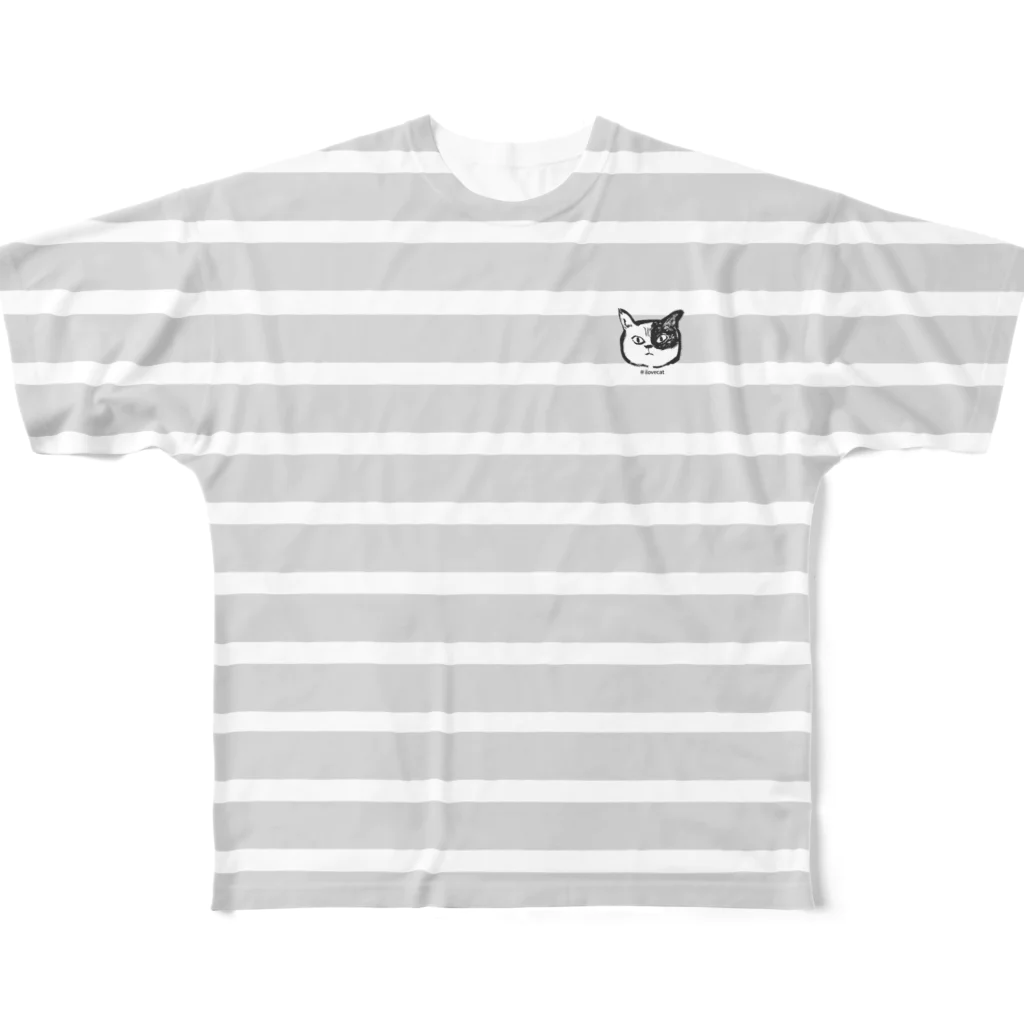 suzumenokoのねこＴ All-Over Print T-Shirt