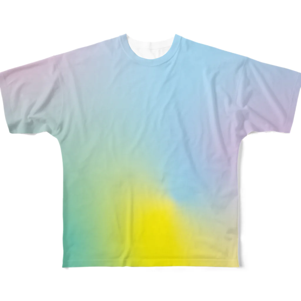 colorful confettiの公式グッズショップのフルグラフィックTシャツblack フルグラフィックTシャツ