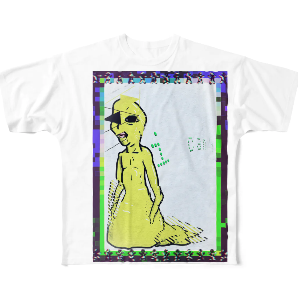 YTKHA3の前に進めナメクジくん All-Over Print T-Shirt