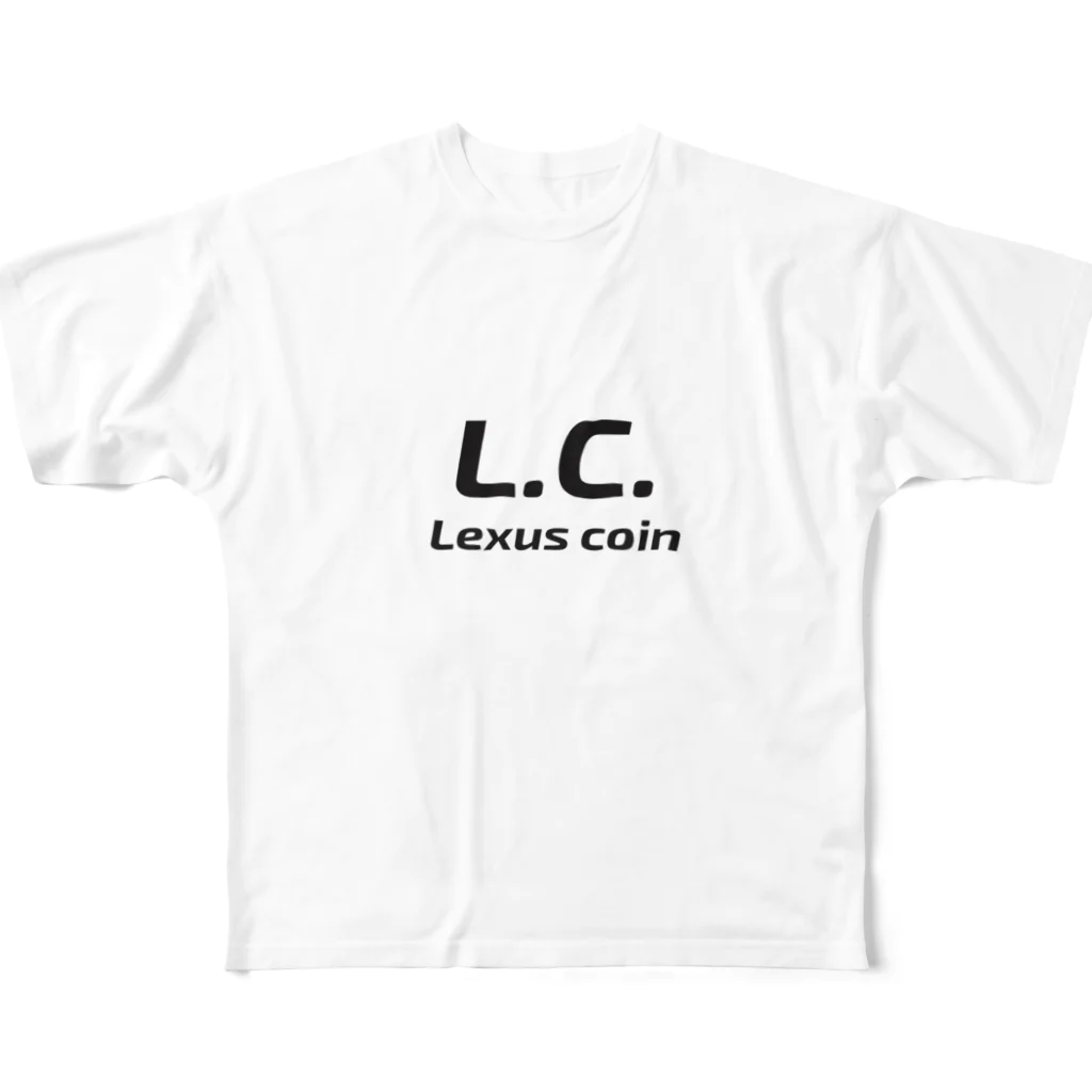Lexus coinのLexus coin フルグラフィックTシャツ