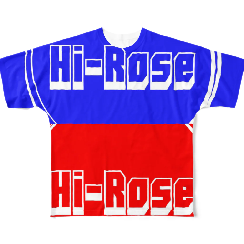 Hi-RoseのHi-Rose  풀그래픽 티셔츠