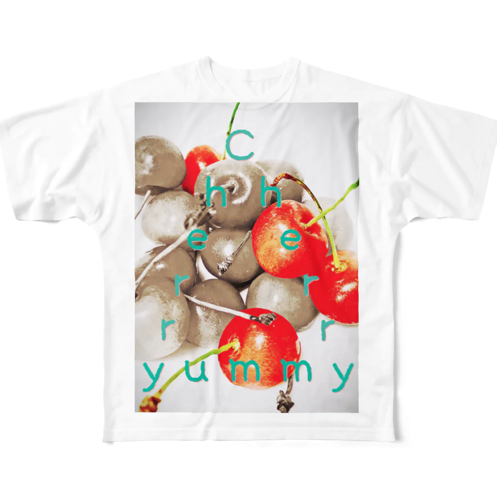 TRISSIBLEのCherry All-Over Print T-Shirt