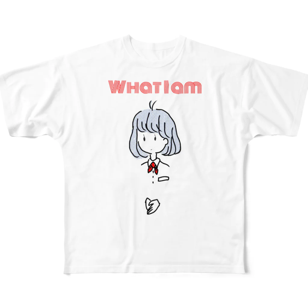 ほしのみこのへやのWhat I  am フルグラフィックTシャツ