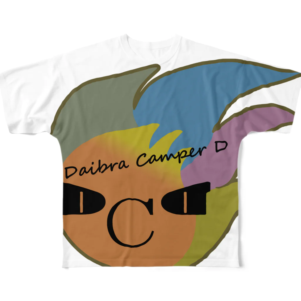 Daibra Camper DのDaibra Camper D Edition 4 All-Over Print T-Shirt