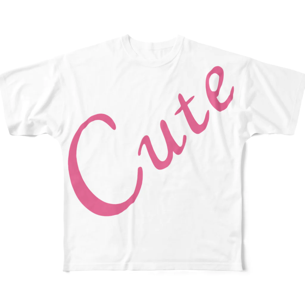 Cute BirdsのCute Birds  フルグラフィックTシャツ