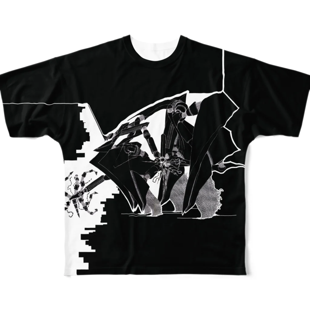 UAB-x1のコシュマール ヴァン All-Over Print T-Shirt