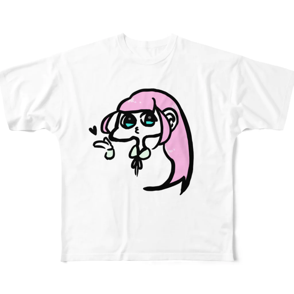 KEEPONのchuchu フルグラフィックTシャツ