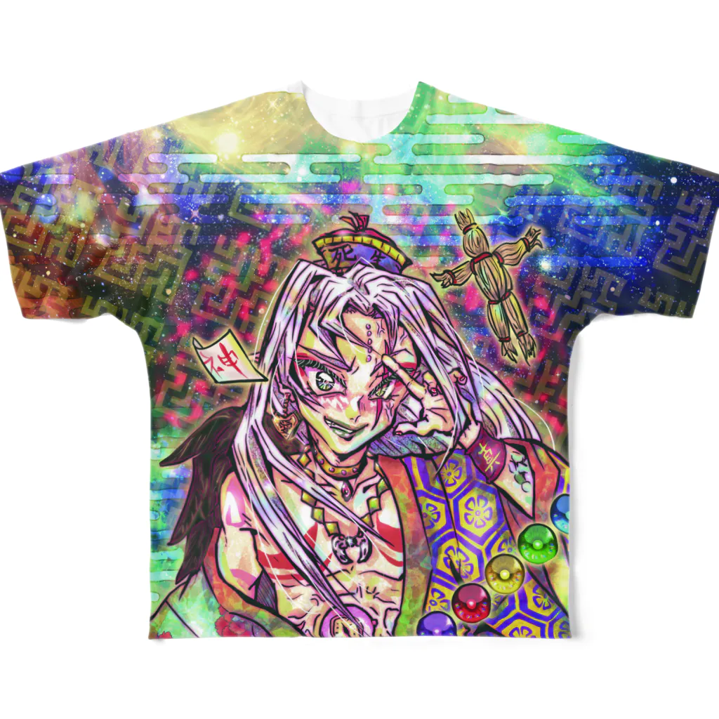 うへだ太郎の和怪キャラクター☆ All-Over Print T-Shirt