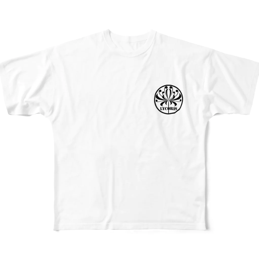 毒島リコリス公式ショップの毒島リコリス公式ロゴ All-Over Print T-Shirt