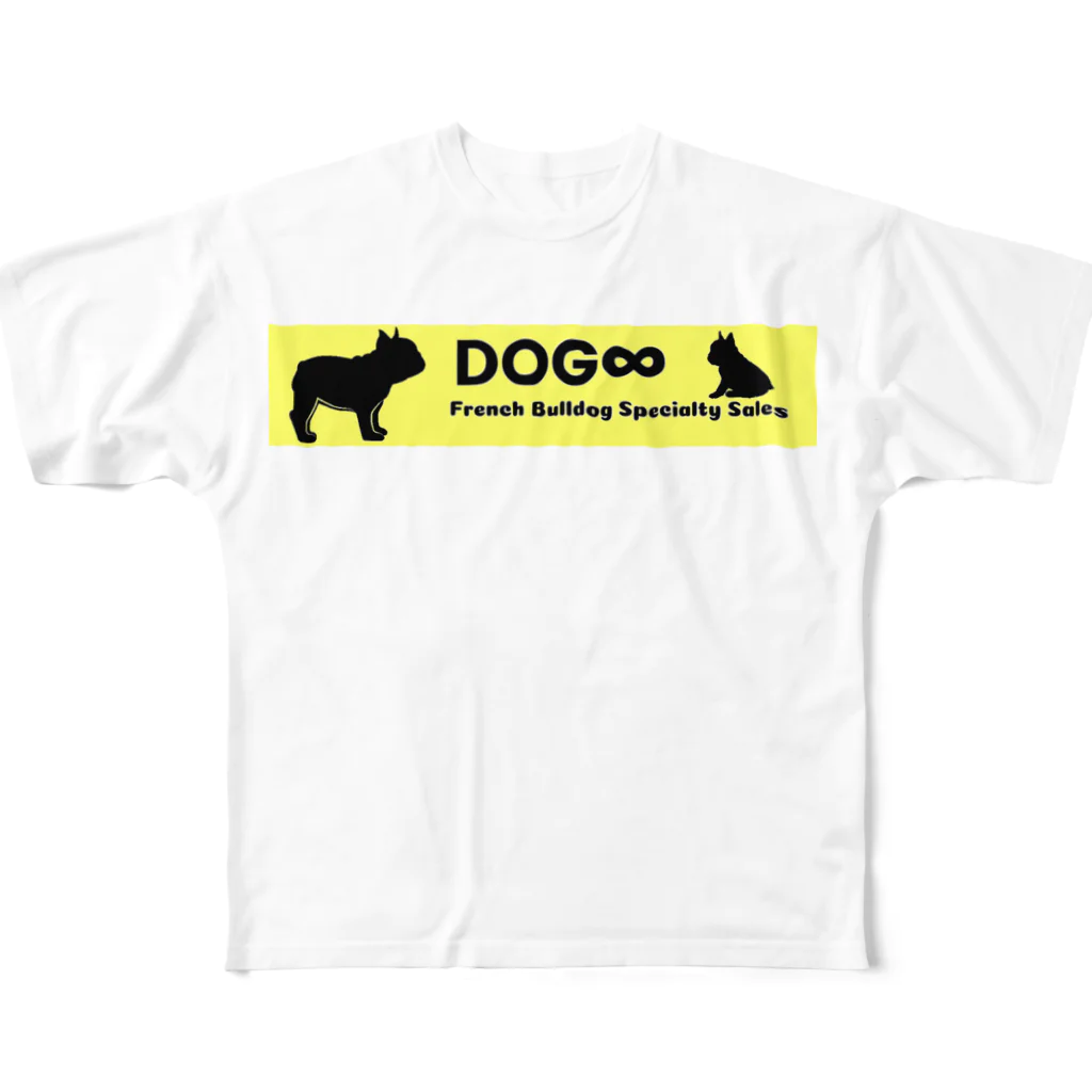 DOG8のDOG∞ オリジナルロゴグッズ フルグラフィックTシャツ