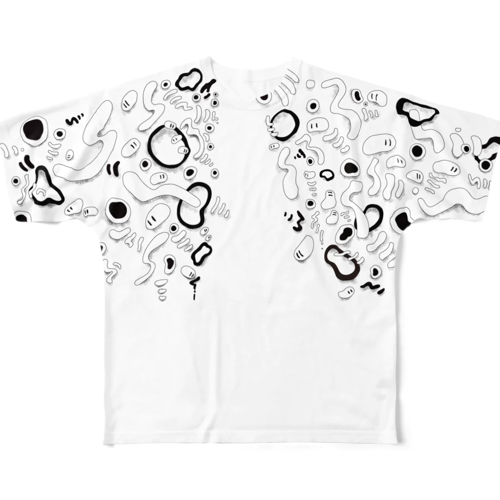 ogasalam26の赤べこ刺青柄 All-Over Print T-Shirt