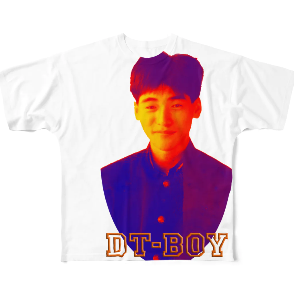 おじさんのおみせのDT-BOY フルグラフィックTシャツ