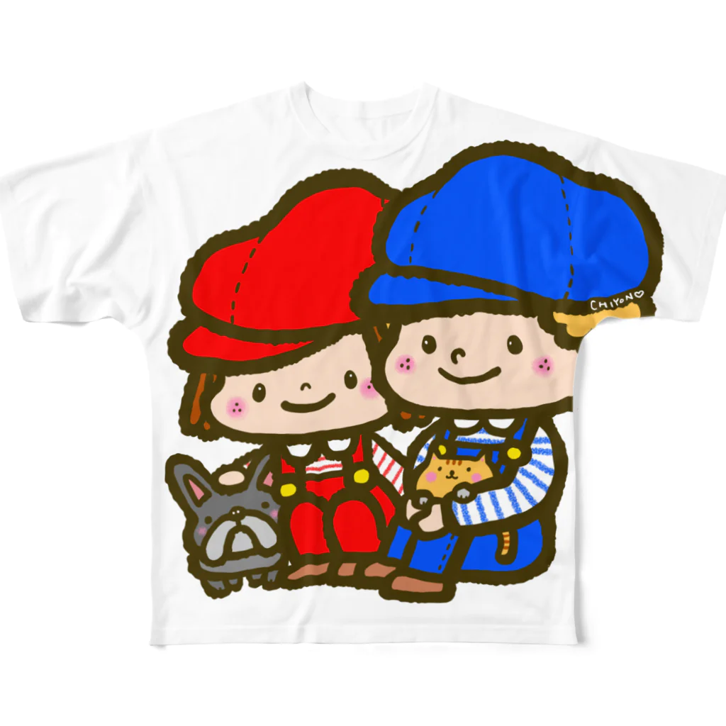 ❤Loveちゃんshop❤のボクとキミ All-Over Print T-Shirt