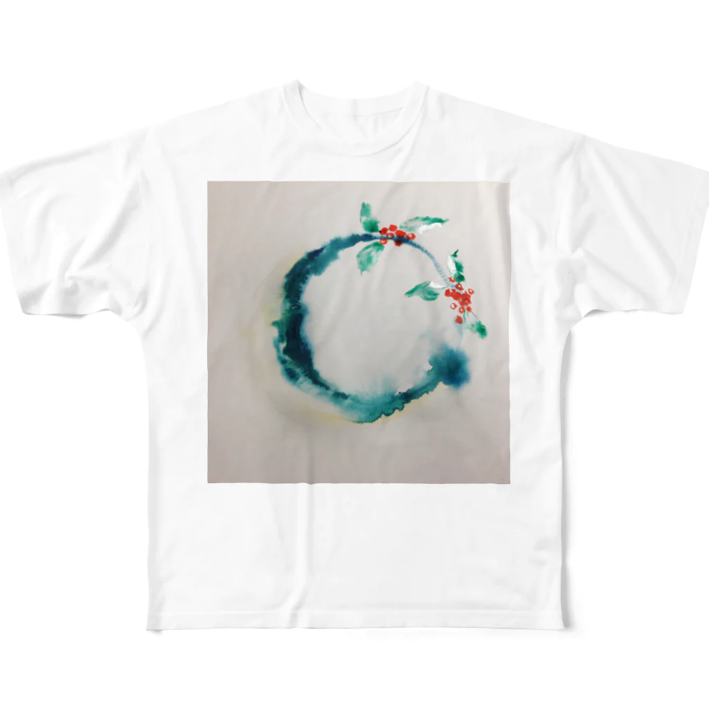 chez moiの天使の輪 All-Over Print T-Shirt