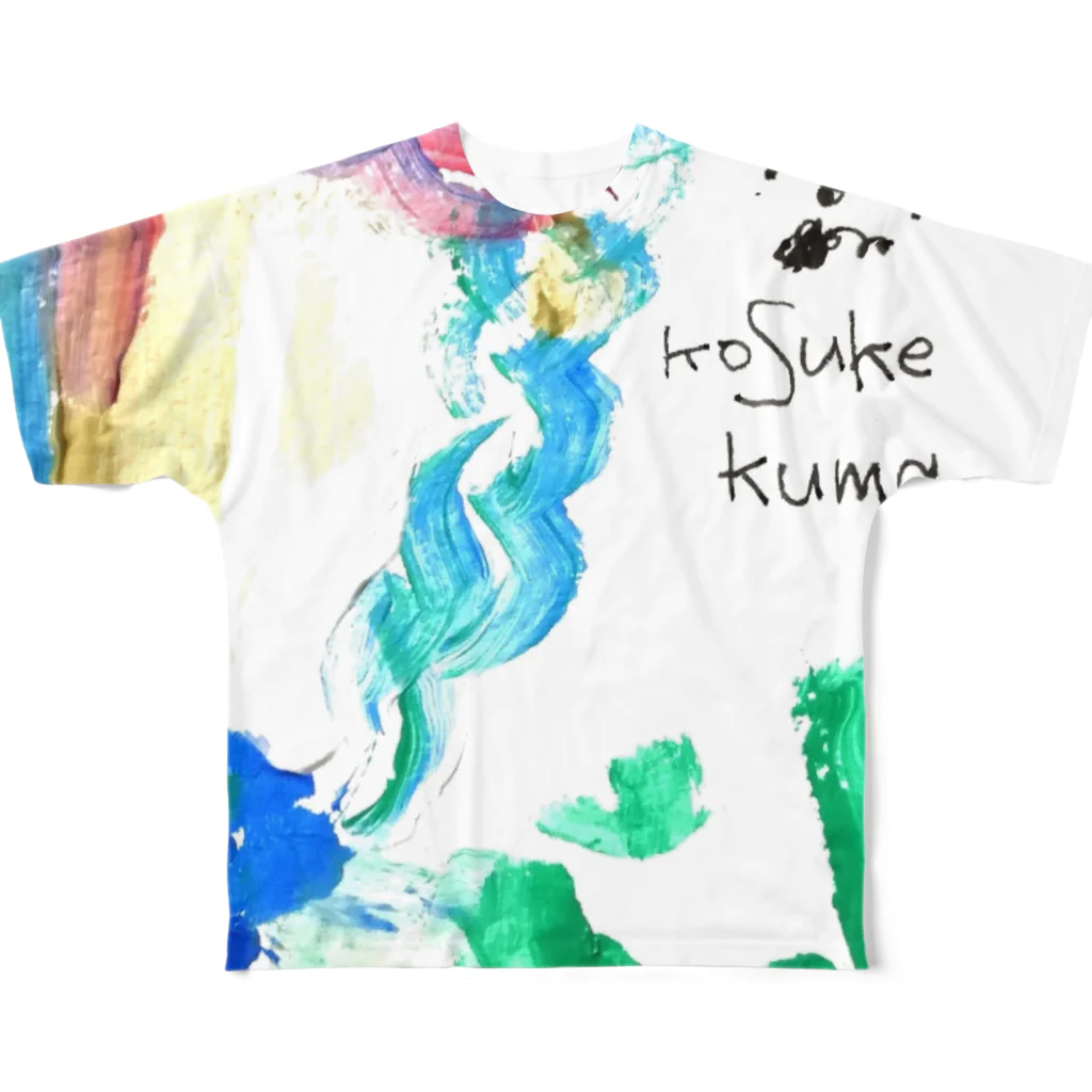 🐻熊さんの雑貨屋さん🐻の角田山Tシャツ✨🏞️ フルグラフィックTシャツ